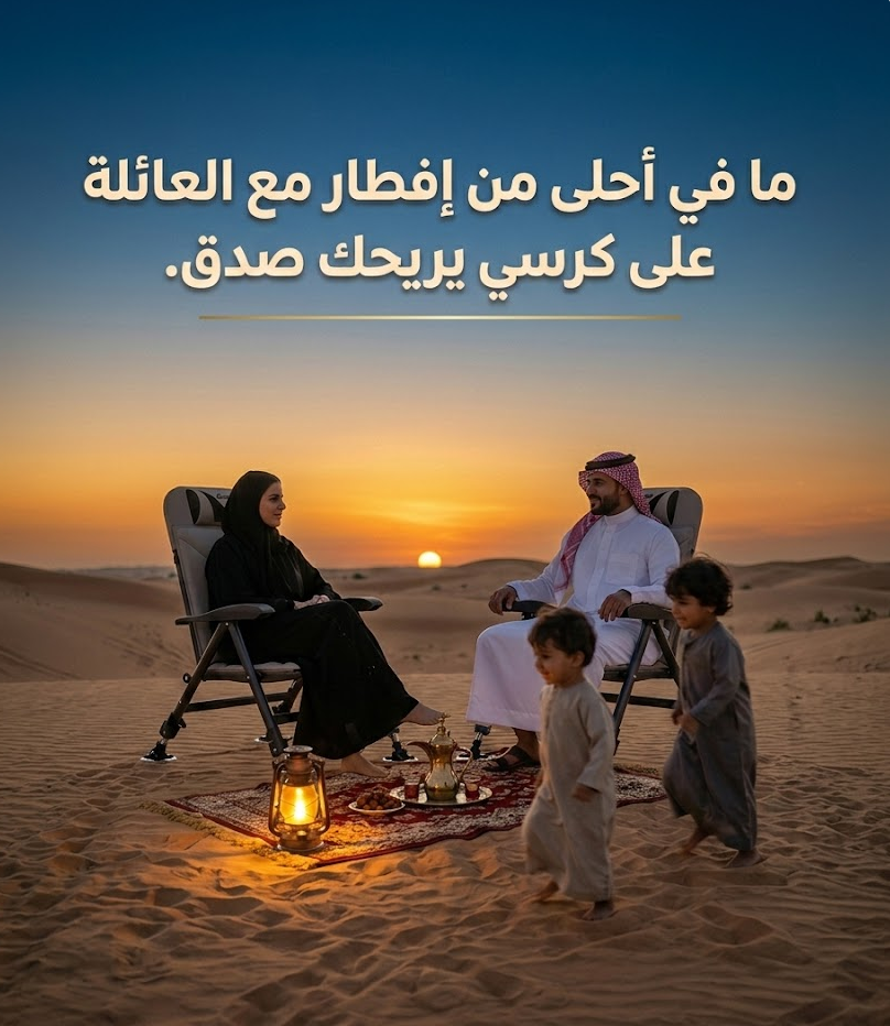 كرسي راحة البر القابل للإرجاع مع حامل لمبة