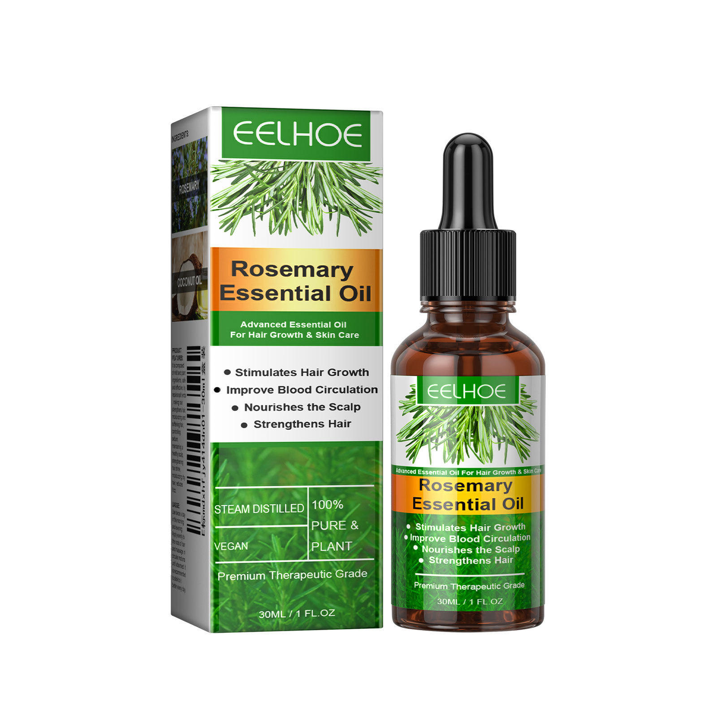 100% Pure Rosemary Hair Oil